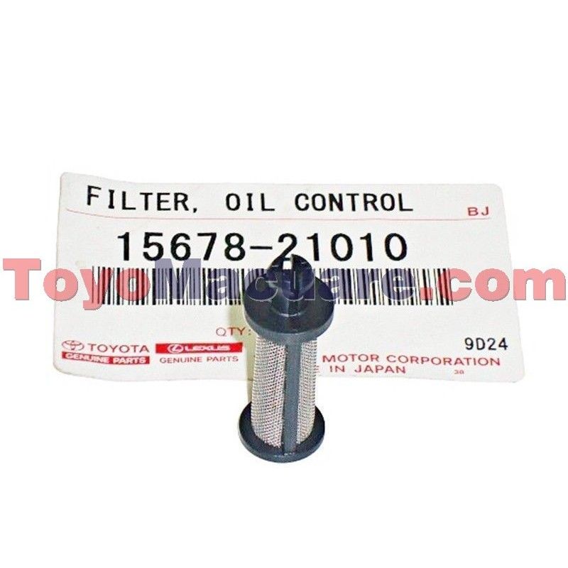 15678-21010 Micro Filtro Valvula Control Aceite de Camara Terios 01-14, Celica 99-00, Corolla 03-14, Hiace, Hilux 2tr, Yaris