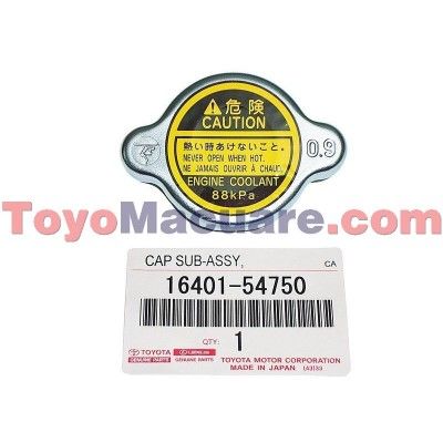 Tapa Radiador Toyota Autana Burbuja Machito 16401-54750