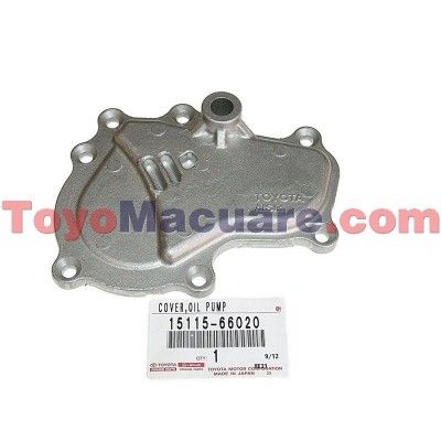 Cubierta Bomba Aceite Toyota Autana Burbuja Machito Land Cruiser Motor 4.5 15115-66020
