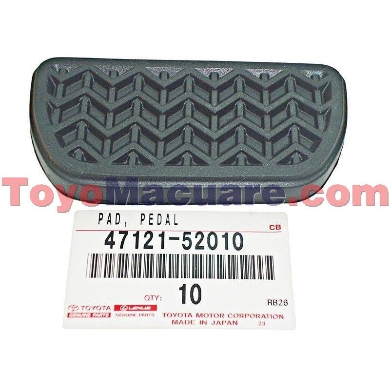 47121-52010 Goma Pedal Frenos Corolla 03-08, Fortuner, Hilux, Yaris