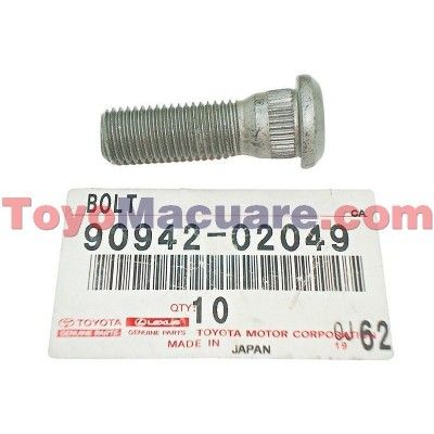 Esparrago Toyota 4Runner Autana Burbuja Camry Corolla Fj Cruiser Fortuner Hilux Meru Prado Previa Starlet Yaris 90942-02049