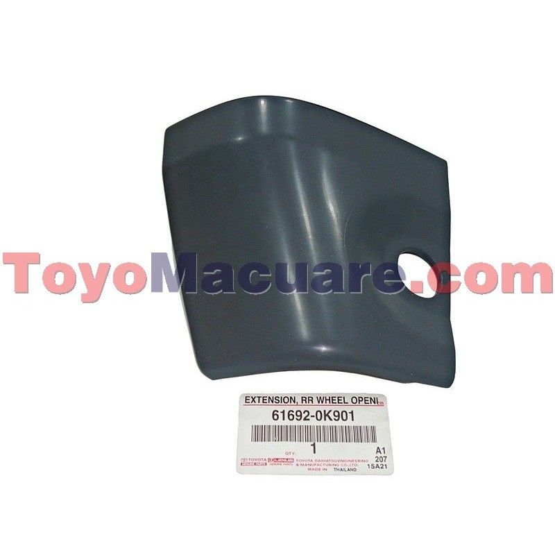 61692-0K901 Extension Lh Buche Trasero Fortuner 05-12.