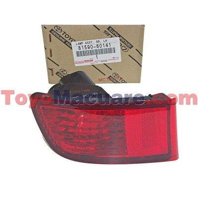 Mica Reflectora Izquierda Parachoque Trasero Toyota 4Runner Prado 81590-60141