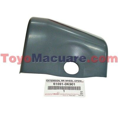 Extensión Derecha Buche Trasero Toyota Fortuner 61691-0K901