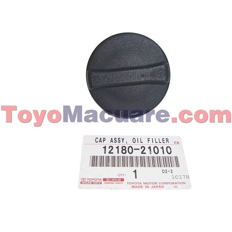 12180-21010 Tapa Aceite Motor Celica ZZ230L, Corolla 03-14, Hiace 07-08, Hilux 2TR, Yaris Sol, Sport, Belta