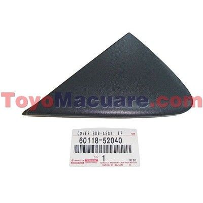 Moldura Extensión Retrovisor Izquierdo Delantero Toyota Yaris Belta 60118-52040