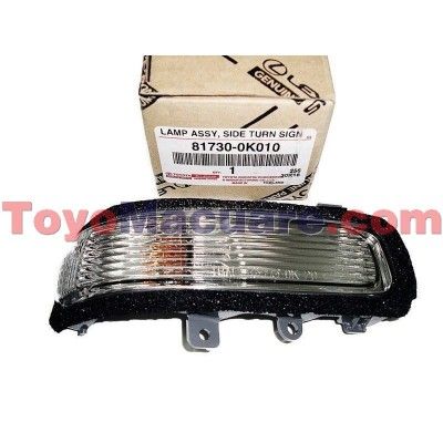 Cocuyo Derecho de Retrovisor Toyota Fortuner 81730-0K010