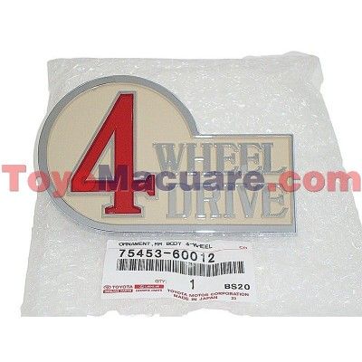 Emblema 4wd Fj40 75453-60012