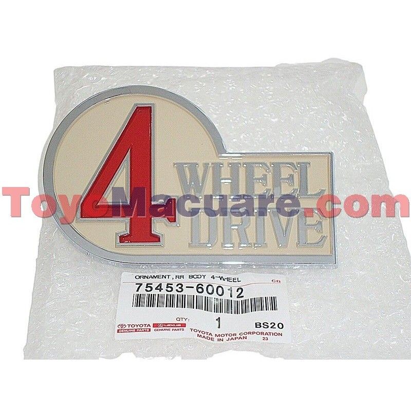 75453-60012 Enblema 4wd Fj40