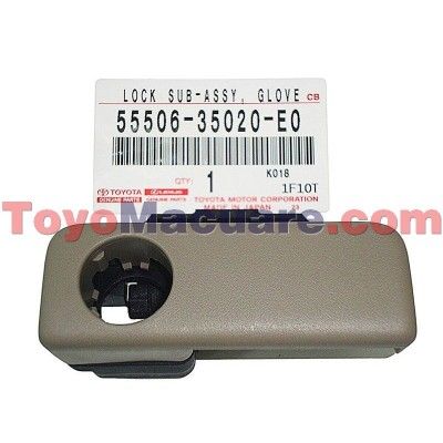 55506-35020-E0 Cobertor Cerradura Guantera Toyota 4Runner