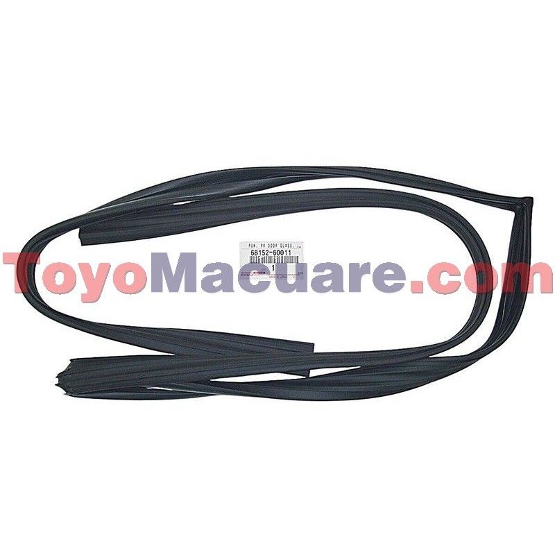 68152-60011 Goma Izquierda Vidrio Puerta Trasera Toyota Autana, Burbuja