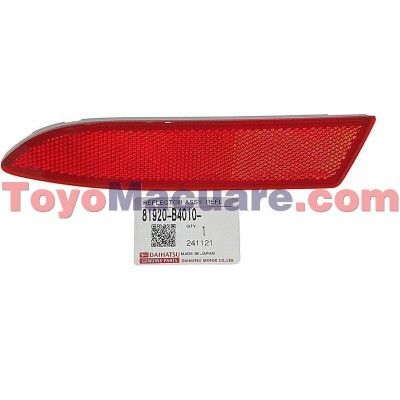 Mica Izquierda Reflectora Parachoque Trasero Terios Bego 81920-B4010