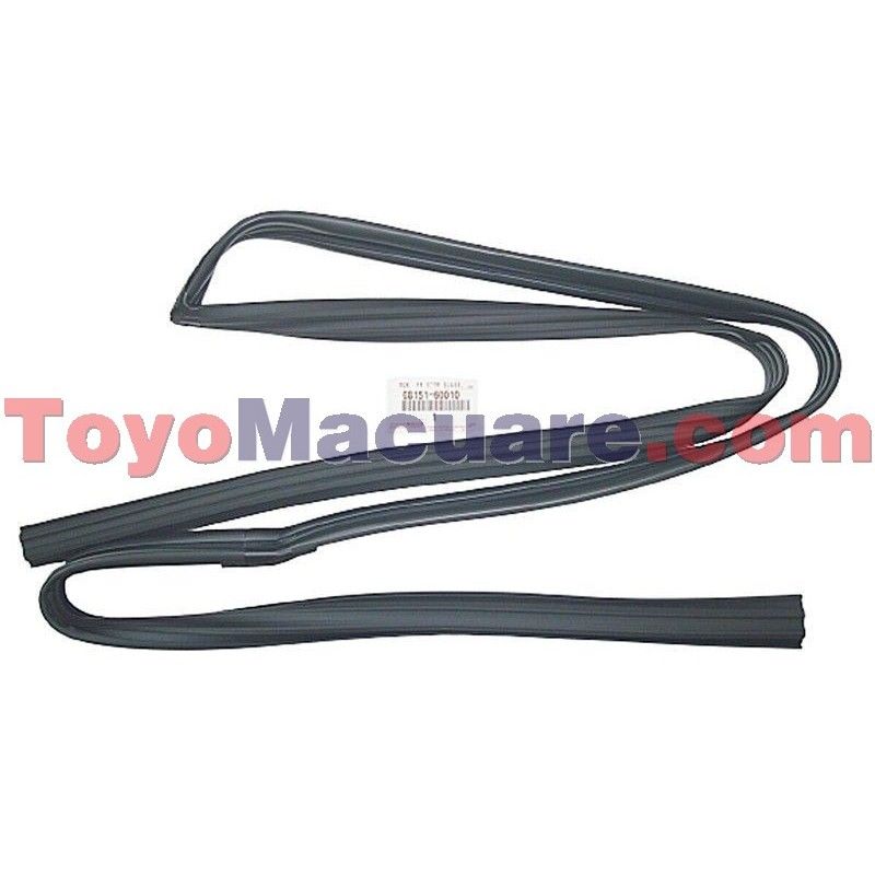 68151-60010 Goma Izquierda Vidrio Puerta Delantera Toyota Autana, Burbuja