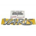 75442-52260 Emblema Trasero Nombre Toyota Yaris Belta