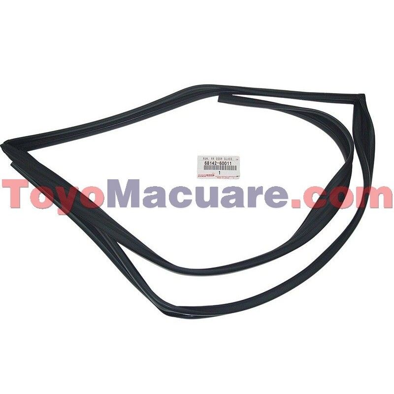 68142-60011 Goma Derecha Vidrio Puerta Trasera Toyota Autana, Burbuja