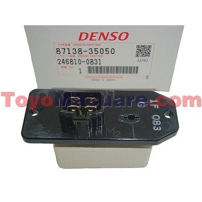 Resistencia Soplador Aire Acondicionado Toyota Merú Prado 87138-35050
