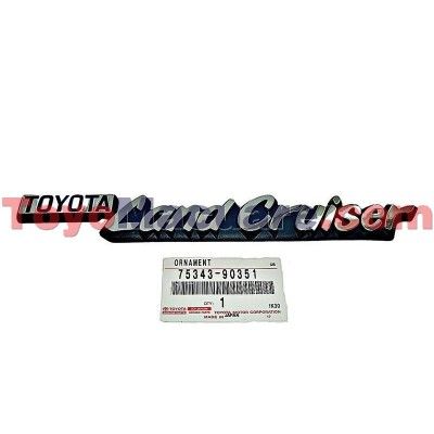 Emblema Guardafango Delantero Toyota Fj40 75343-90351