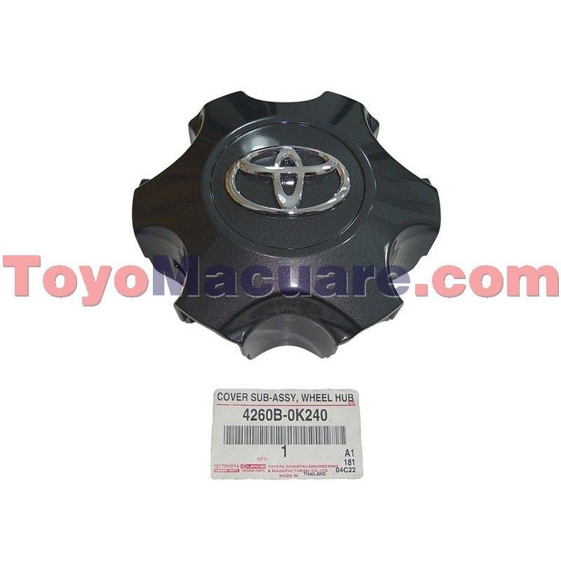 4260B-0K240 Tapa Centro Rin Toyota Fortuner