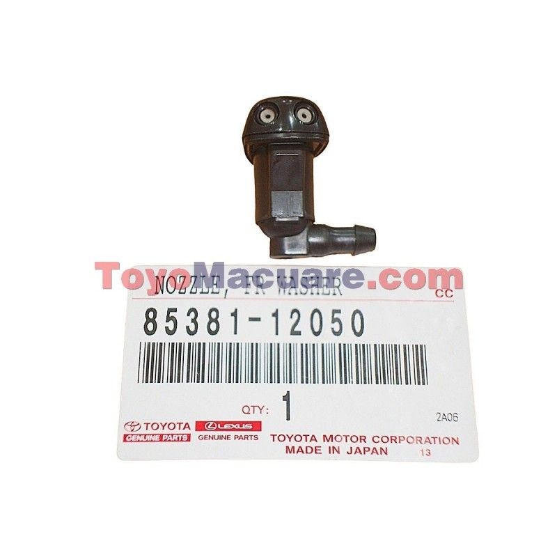 85381-12050 Rociador Agua Limpia Parabrisas Delantero Toyota Camry, Celica, Corolla, Land Cruiser