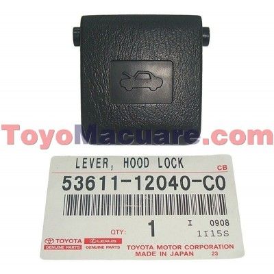 53611-12040-C0 Palanca Apertura Capot Toyota Camry, Starlet