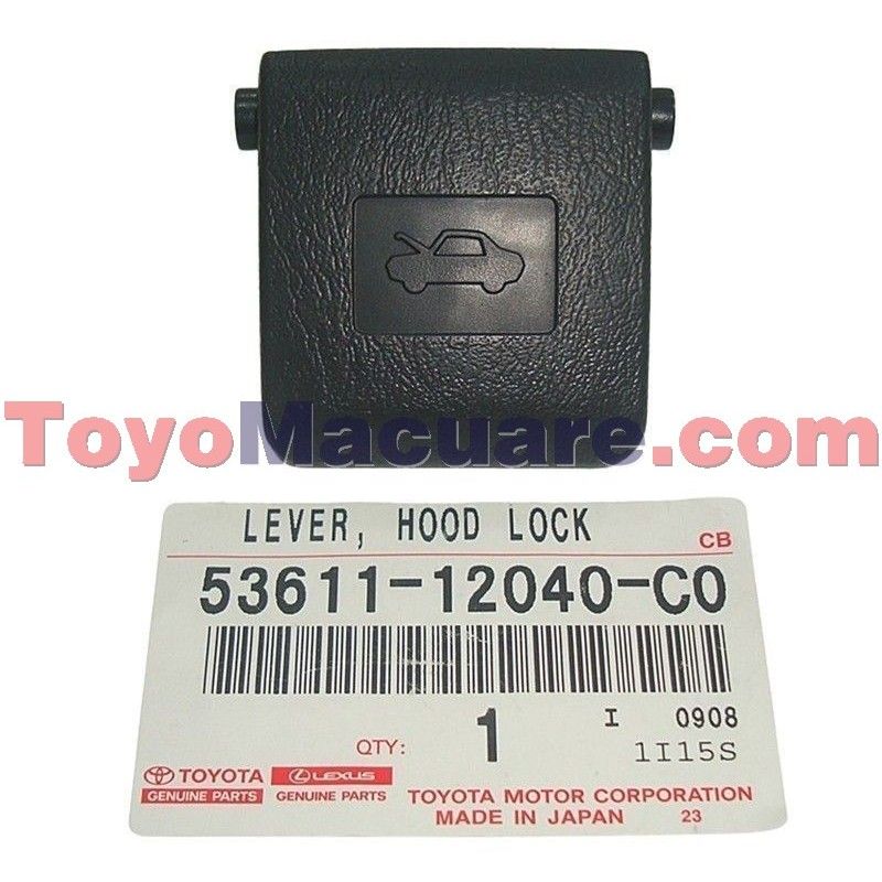 53611-12040-C0 Palanca Apertura Capot Toyota Camry, Starlet