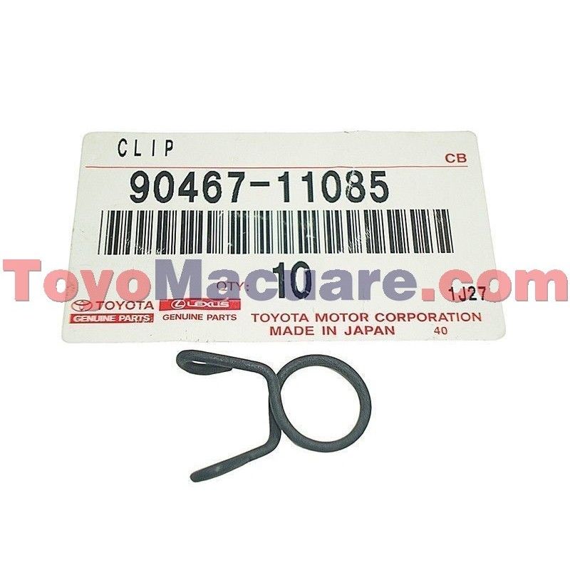 90467-11085 Abrazadera Manguera Envase Agua Radiador Toyota 4Runner, Autana, Burbuja, Camry, Corolla, Machito, Prado, Yaris