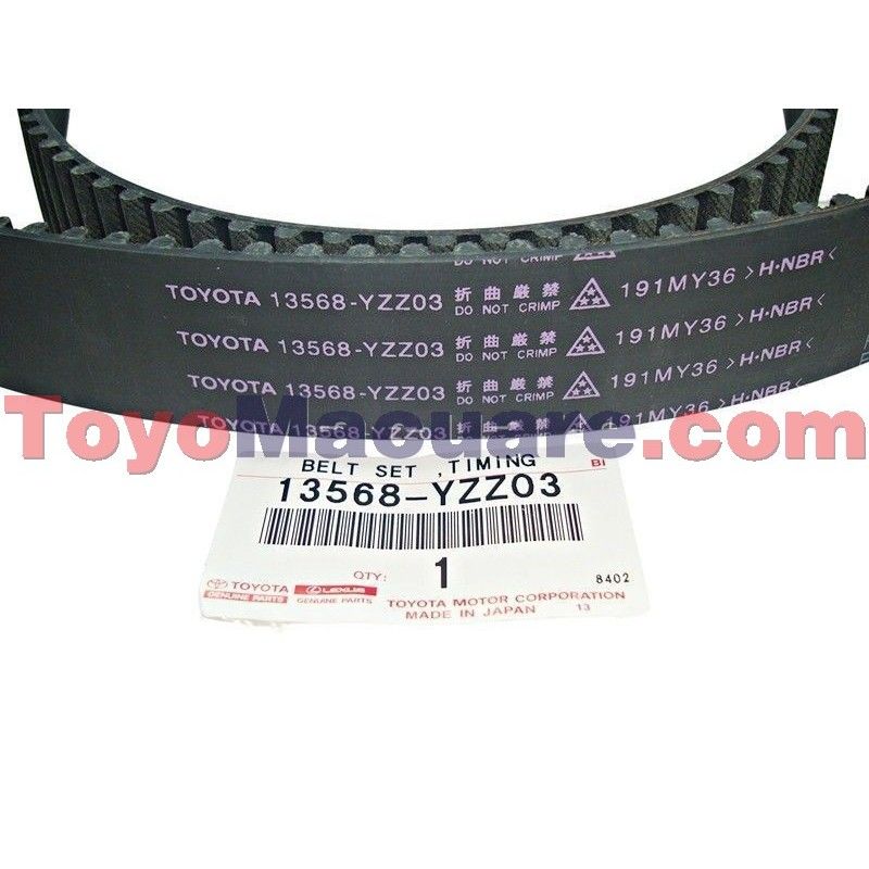 Genuine Toyota Timing Belt 13568-YZZ03 – For 4Runner T100 Tacoma Tundra V6 (1995-2004)
