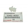 53452-90351 Soporte Varilla Capot Toyota 4Runner, Hilux, Autana, Burbuja, Meru, Prado, Rav4