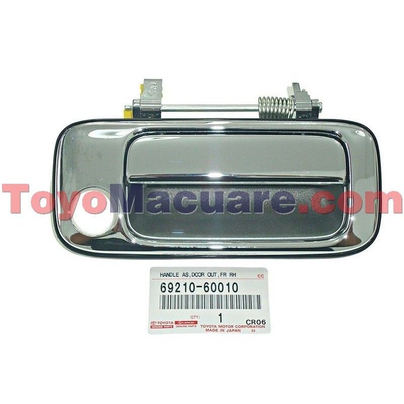 69210-60010 Manilla Derecha Externa Cromada Puerta Delantera Toyota Autana, Burbuja