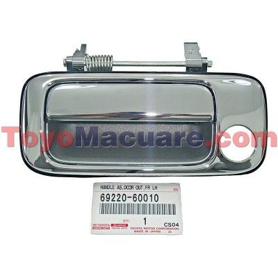 69220-60010 Manilla Izquierda Externa Cromada Puerta Delantera Toyota Autana, Burbuja