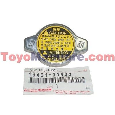 16401-31480 Tapa Radiador Toyota Camry Coaster Sequoia Sienna Tundra Yaris 16401-31480