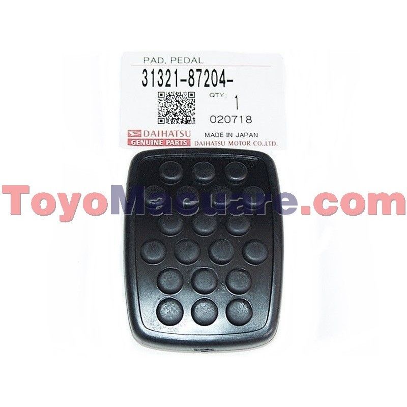 31321-87204 Goma Pedal Croche y Freno terios Bego