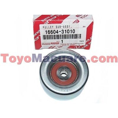Polea Tensora 01 Toyota Camry 4Runner Fortuner Fj Cruiser Hilux Land Cruiser Sienna Tacoma Highlander 16604-31010