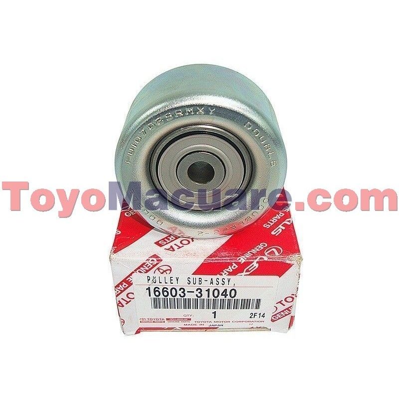 16603-31040 Polea Tensora Inferior 4Runner, Fortuner, Fj Cruiser, Hilux 4.0 Motor 1gr