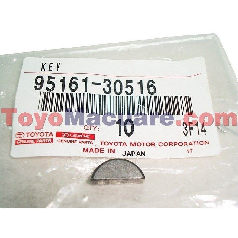 95161-30516 Cuña Cigüeñal Camry Gsv40, Fj Cruiser, Fortuner, 4Runner, Hilux 4.0 1gr