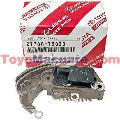 27700-75020 Regulador Alternador Hilux 99-05, Machito, Autana, Burbuja, Meru