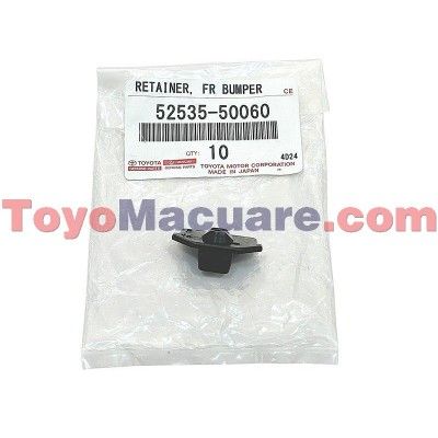Retenedor Sujetador Parachoque Delantero Toyota Camry 52535-50060