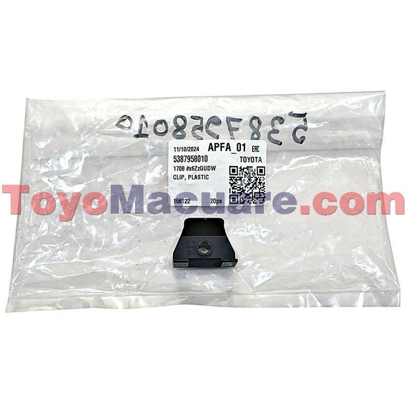 Retenedor Sujetdor Parachoque Toyota 4Runner Camry Corolla Fj Cruiser Land Cruiser Prado Sequoia Tacoma Yaris 53879-58010