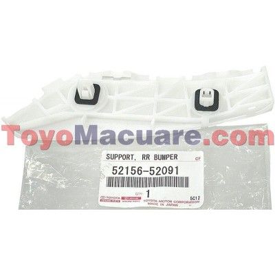Base Izquierda Parachoque Trasero Toyota Yaris Belta 52156-52091