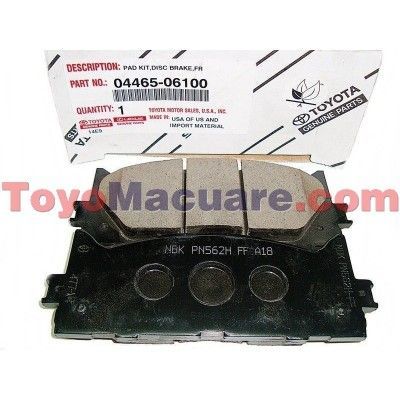 Pastillas Freno Delanteras Camry 06-09 04465-06100