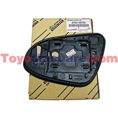 Espejo Derecho Toyota Corolla Yaris 87931-0D750
