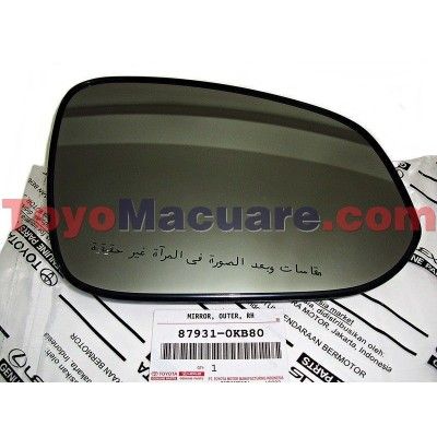 Espejo Derecho Toyota Fortuner 87931-0KB80