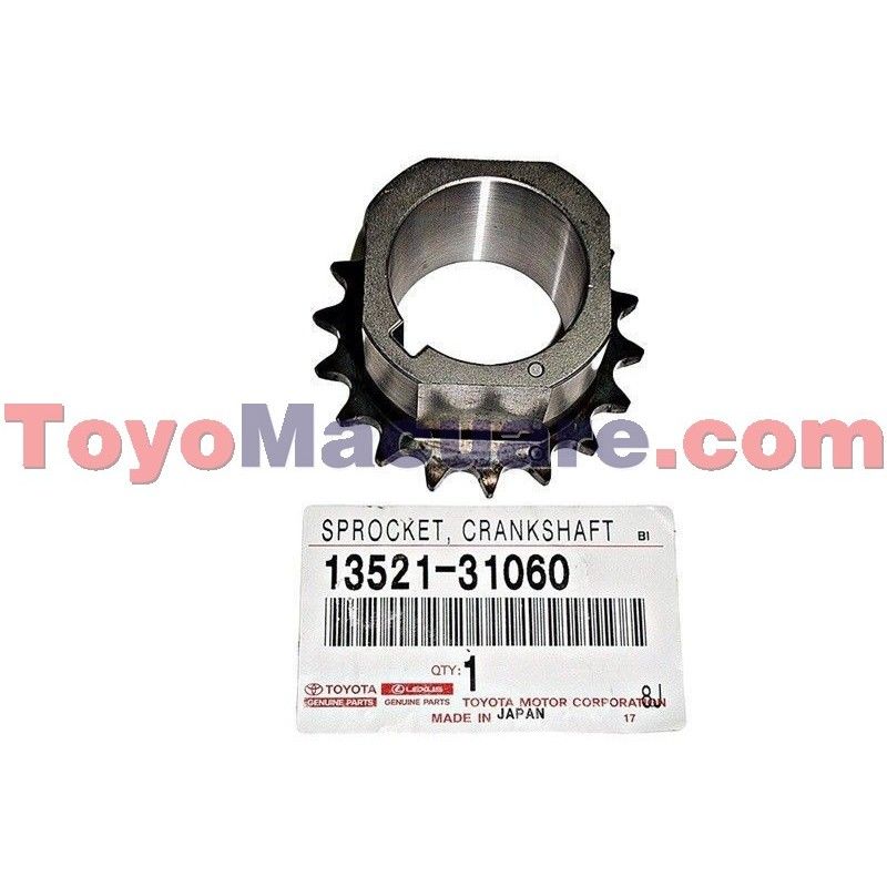 13521-31060 Piñon Cigüeñal Fortuner, 4Runner, Fj Cruiser, Hilux 4.0 Motor 1GRFE